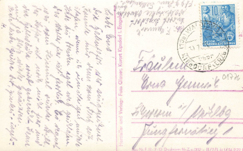 01773 Waldidylle Altenberg Erzgebirge Ferienheim Falkenhorst o 1955