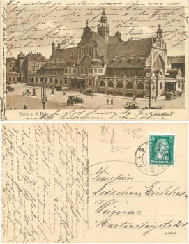 Essen Ruhr main station o 14.6.1927