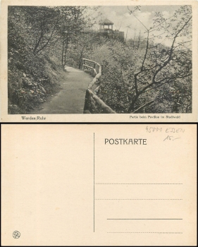 Essen Werden Ruhr Pavilion in the city forest * approx. 1920