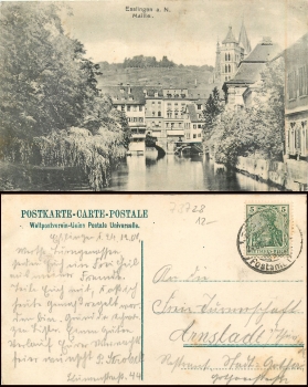 73728 Esslingen Maille o 24.12.1908