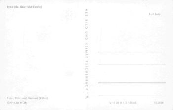 Eyba Saalfeld Thüringen * 1965