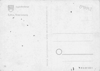 Eythra bei Leipzig Jugendherberge * um 1950