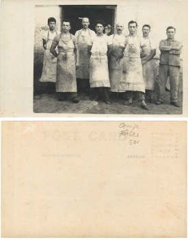 Dyeing Group photo of the dyers * ca. 1910