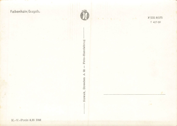 01776 Falkenhain Erzgebirge * 1959