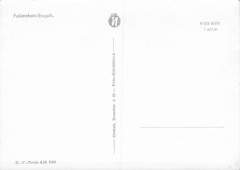 01776 Falkenhain Erzgebirge * 1959