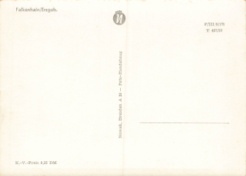 01776 Falkenhain Erzgebirge * 1957