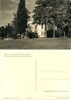 17258 Feldberger Seenlandschaft Hullerbusch Erholungsheim *1964