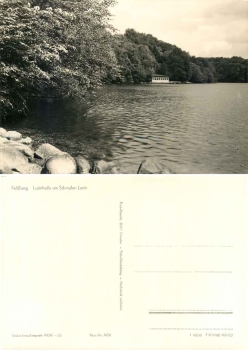 17258 Feldberg Mecklenburg Luzinhalle am Schmalen Luzin *1965 Hanich1626