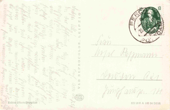 Ferch am Schwielowsee alte Ansichtskarte o 1957