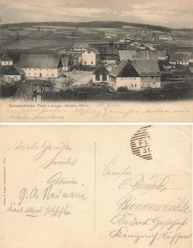 Fleyh Flaje Erzgebirge Boehmen o um 1910