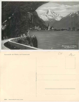 Fluelen Axenstrasse Bristenstock * ca. 1930