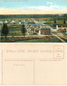 Fort William Ont. Victoria Street