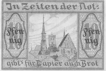 Frankenstein Schlesien Notgeldschein Ząbkowice Śląskie 1920