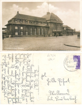 Frankfurt Höchst train station o around 1943