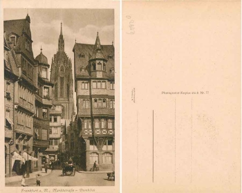 Frankfurt Main Marktstrasse * ca. 1925