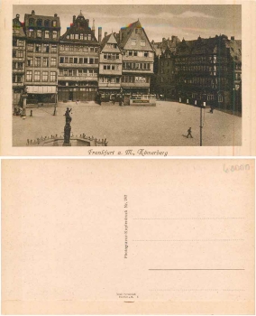 Frankfurt Main Roemerberg * ca. 1925