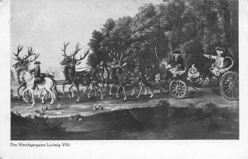 France King Louis VIII deer team carriage o 1932