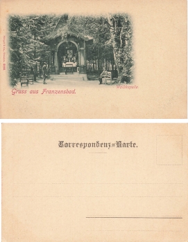 Franzensbad  Waldkapelle Böhmen um 1900
