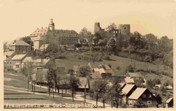 Frauenstein, Ore Mountains (Erzgebirge) * um 1940