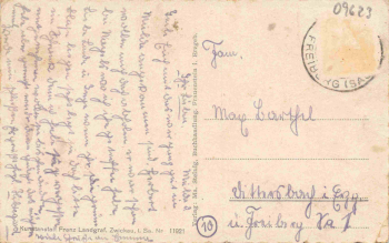 Frauenstein, Ore Mountains (Erzgebirge) o um 1940