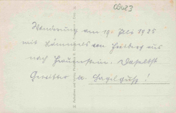 Frauenstein, Ore Mountains, gebraucht 1925