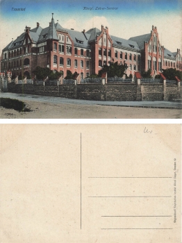 Fraustad Schlesien Lehrer Seminar Wschowa * um 1920