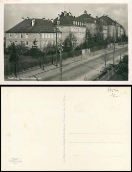 09599 Freiberg Saxony Hausen  Barracks AK * around 1930