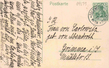 Oberschöna Freiberg Sachsen Oelmühle im Striegistal o 1910