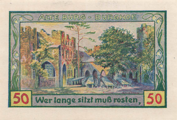 Freiburg Schlesien Świebodzice Notgeldschein 1921