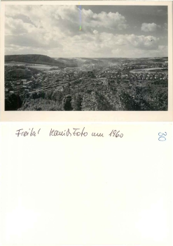 01705 Freital Hainsberg Druckvorlage um 1960 Hanich Foto