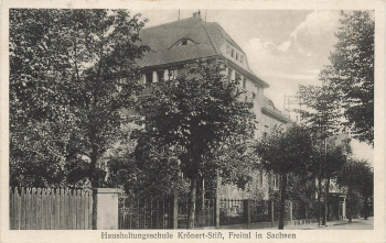01705 Freital Hauhaltungsschule Kroenert Stift o 1930