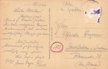 Freiwaldau Kurhotel Altvater Jeseník o 1944