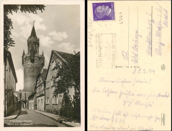 Friedberg Hessen Adolfsturm o 8.2.1944