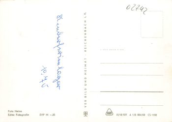 02747 Berthelsdorf Herrnhut Oberlausitz Gaststätte Jagdbaude o um 1975