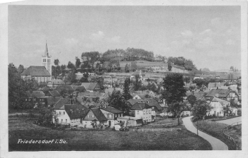 02742 Friedersdorf Spree Sachsen * um 1940