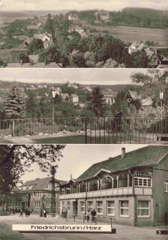 Friedrichsbrunn Mehrbildkarte o 1969