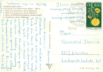 Friedrichsbrunn Mehrbildkarte o 1969