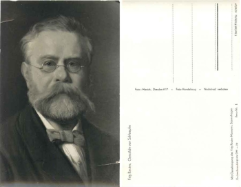 Fritz Reuter artist card Schloepke *approx. 1962 Hanich0001