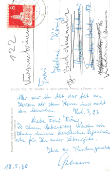 Frohnau Berlin evangelische Johanneskirche o 1960