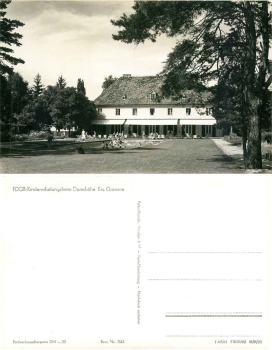 16798 Fuerstenberg Damshoehe children's convalescent home *1961 Hanich0543