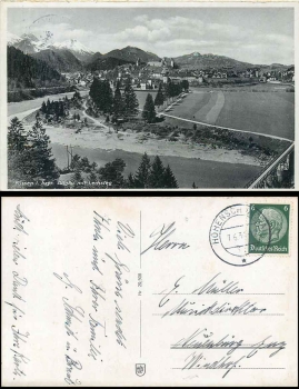 87629 Füssen Allgäu Lechsteg o 7.6.1936