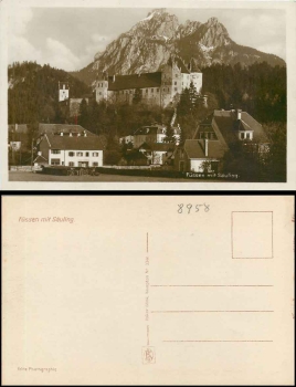 87629 Fuessen mit Saeuling * ca. 1930