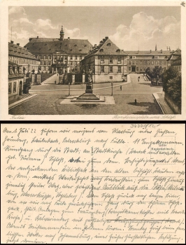 Fulda Bonifaciusplatz Schloss gebr. 1.7.22