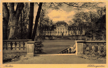 Fulda Castle Garden * around 1930