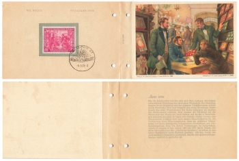 GDR Michel 249 Leipziger Messe FDC special stamp Leipzig C1 5.3.1950