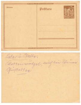 25 Mark Ganzsache Deutsches Reich