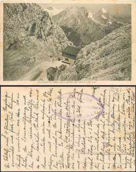 82467 Garmisch-Partenkirchen Meilerhütte gebr. ca. 1920