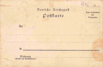 06466 Gatersleben Litho Postamt Bahnhof o 2.10.1902