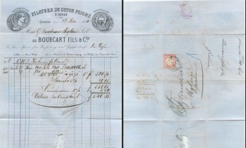 German Reich postal stationery envelope with a small breastplate on a letter from Lübz October 23, 1873 to Hamburg