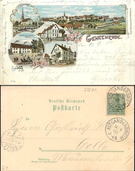Gehrenrode Litho School Parish Inn o 1900